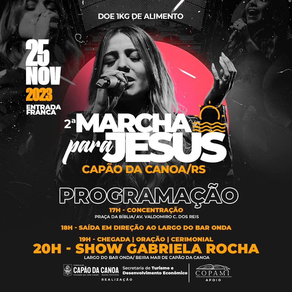 2ª Marcha para Jesus - Programação.jpeg