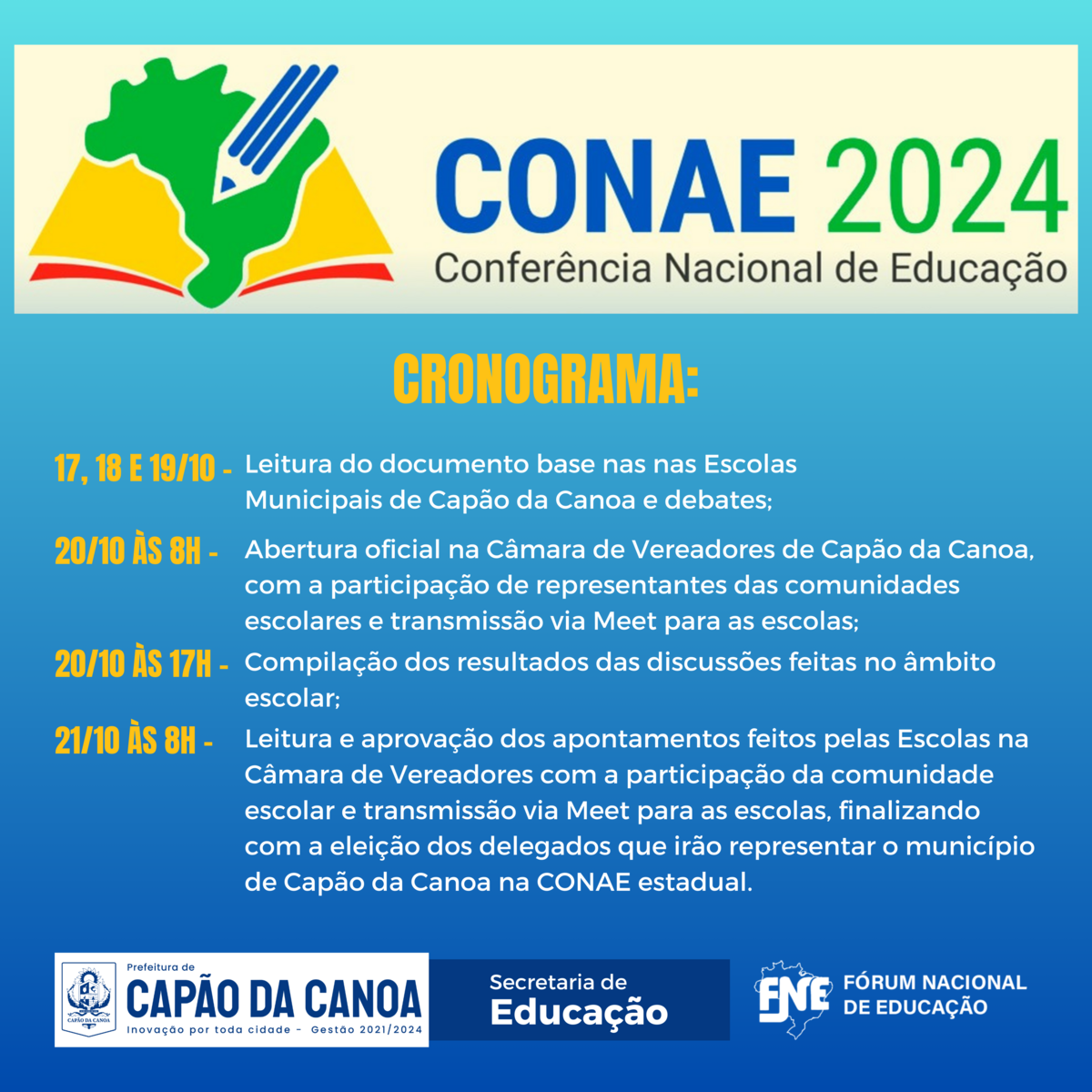 conferencia-nacional-de-educacao-no-ambito-municipal-acontece-nesta-sexta-feira-e-sabado-em-capao-da-canoa