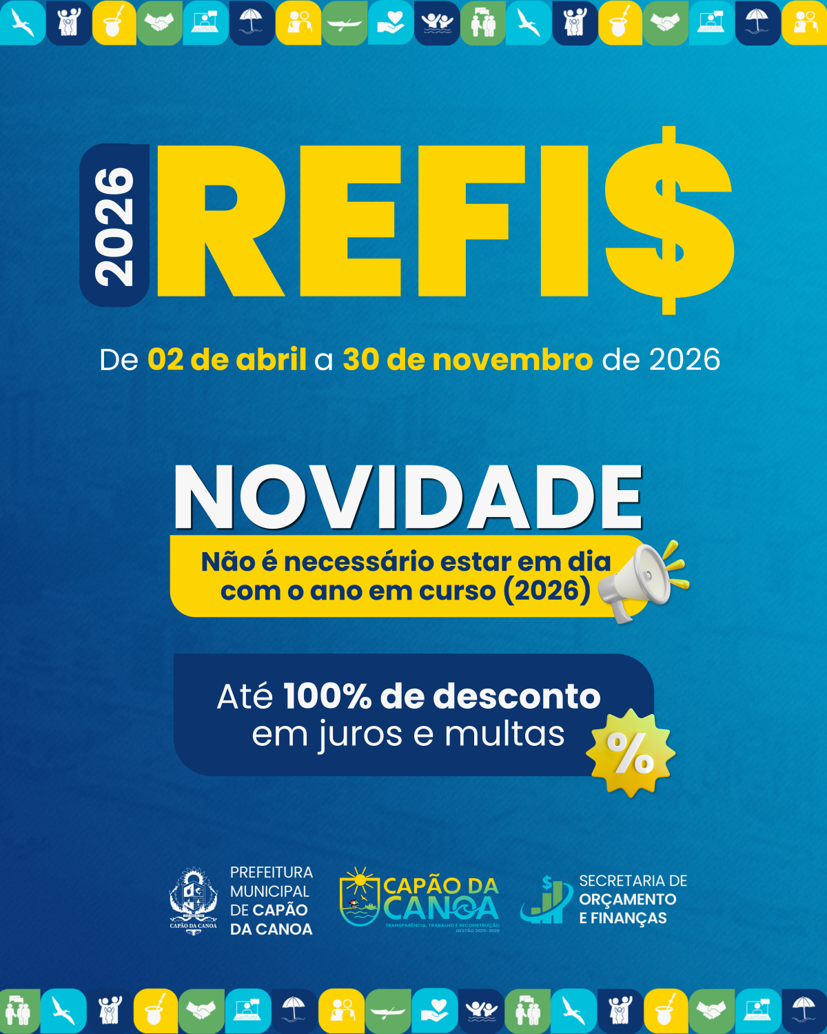 refis-2026-oferece-ate-100-de-desconto-para-regularizacao-de-debitos-em-capao-da-canoa