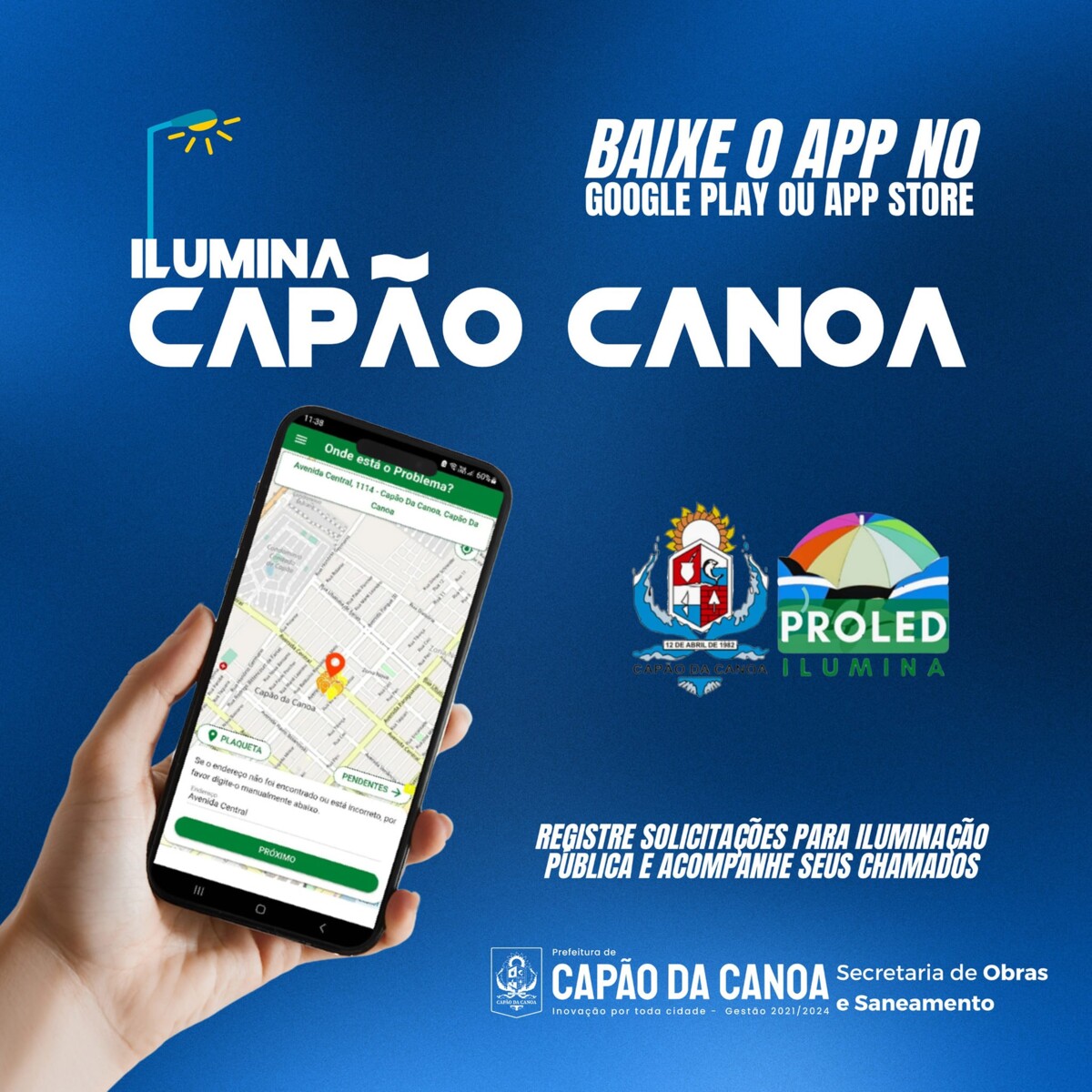 app-ilumina-capao-canoa-auxilia-na-manutencao-da-iluminacao-publica